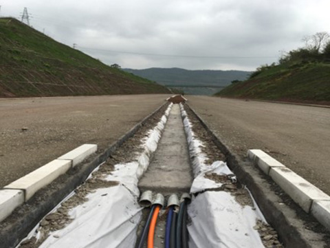 硅芯管过直埋管施工